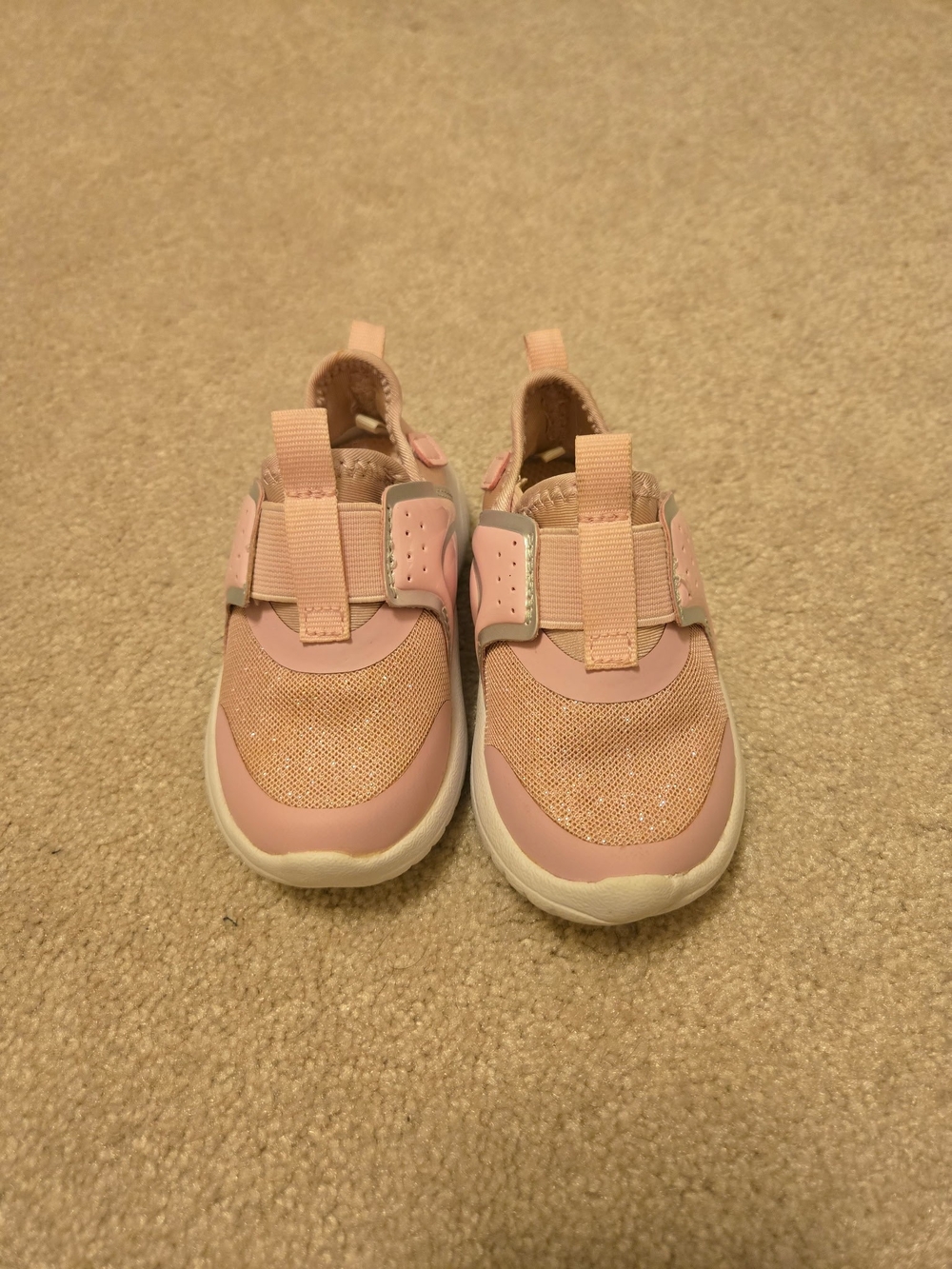 Athletic Works Little Girls Pink Slip-On Sneakers
